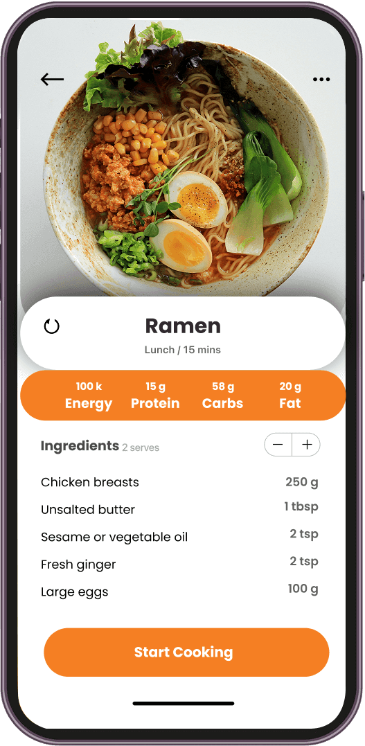 Zestee App Screen