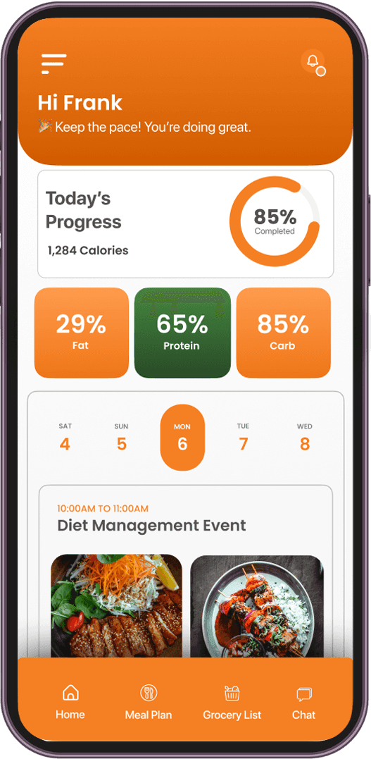 Zestee App Screen