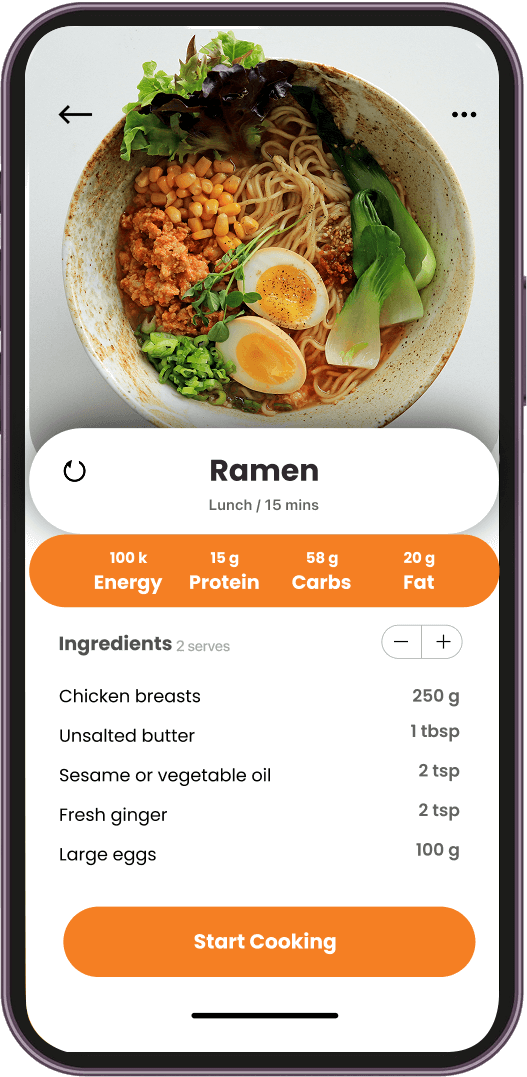 Zestee App Screen