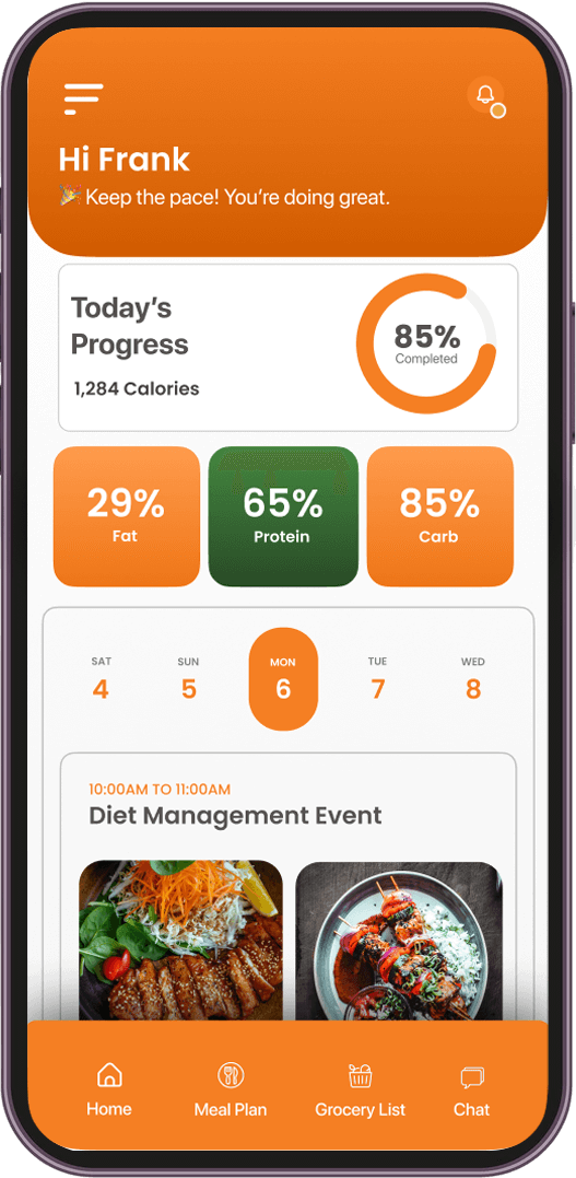 Zestee App Screen