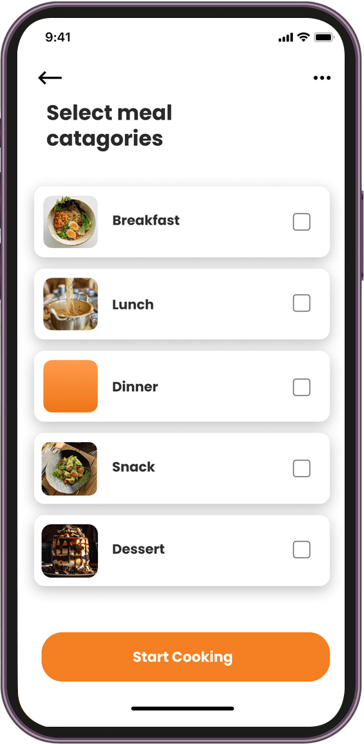 Zestee App Screen